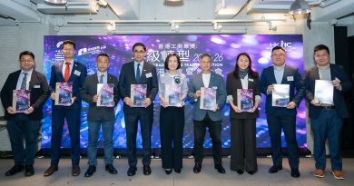香港青年工業家協會代表及演講嘉賓合照