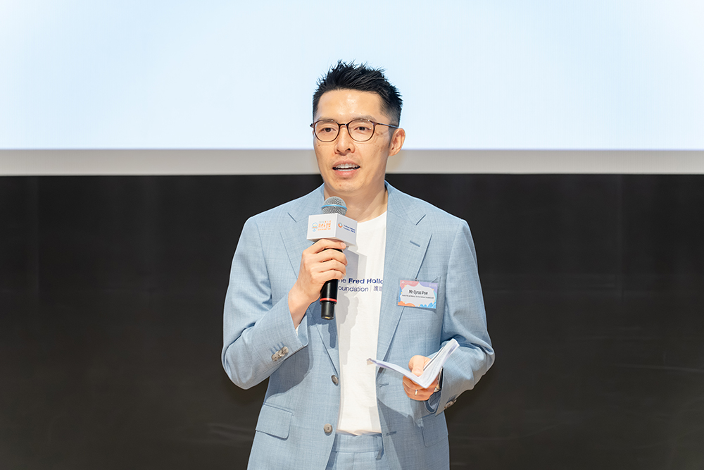 2. 護瞳行動香港及澳門總幹事鮑守正呼籲公眾關注眼睛健康